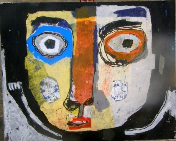 Acrylic on Canvas 150 x 135 cm