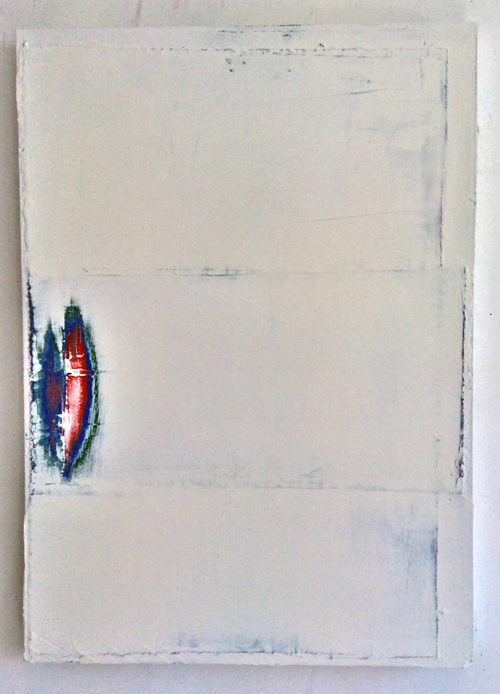 T.D.C. — wood, acrylic on canvas , 2014, 70x50