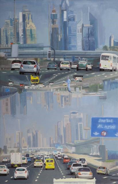 Mirage — Oil on canvas , 2012, 140 x 90