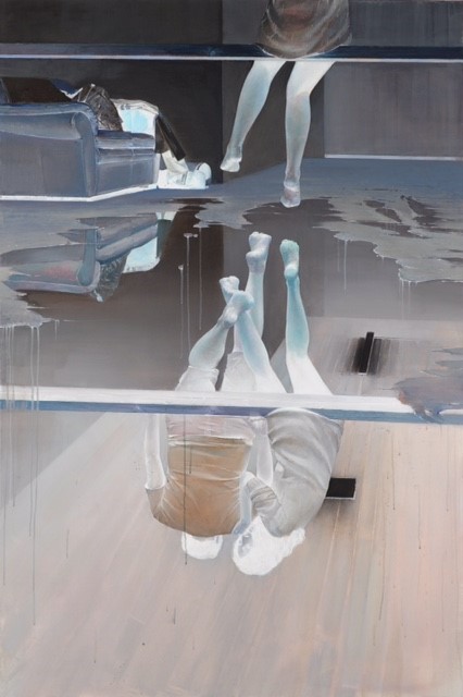 T.D.C.( series: two worlds) — Oil on canvas, 2014,180x120